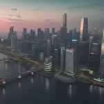 Singapore transformation, global financial hub, strategic location, trade focus, Port of Singapore, Lee Kuan Yew, visionary leadership, pro-business policies, low corporate taxes, corruption-free environment, education system, skilled workforce, human capital, infrastructure development, financial center, innovation culture, political stability, safe environment, aging population, regional competition, economic diversification, sustainable growth, Smart Nation initiative, start-up ecosystem, research and development, global trade routes, Southeast Asia market, maritime industry, connectivity, urban development, technology advancement