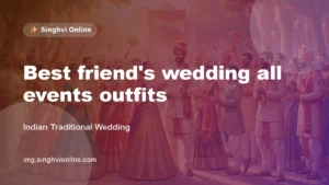 Best friend's wedding all events outfits
