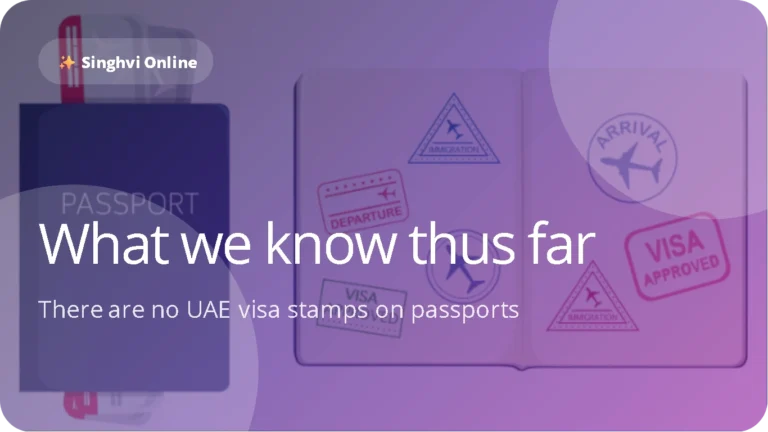 No visa stamping required