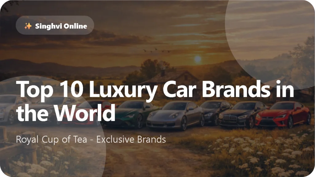 Top 10 Luxury Car Brands in the World