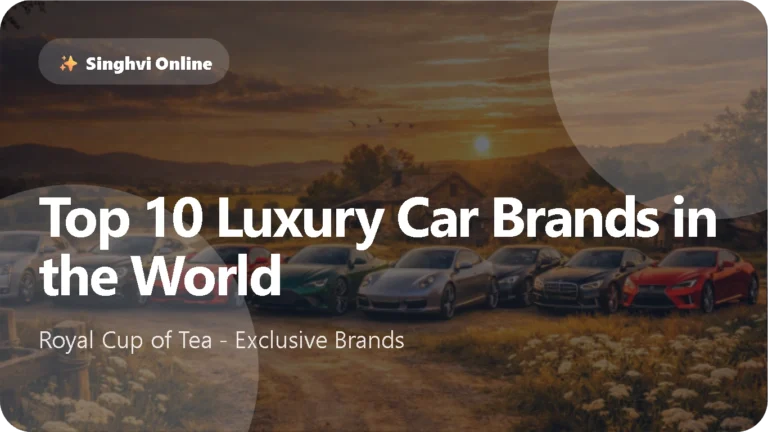 Top 10 Luxury Car Brands in the World