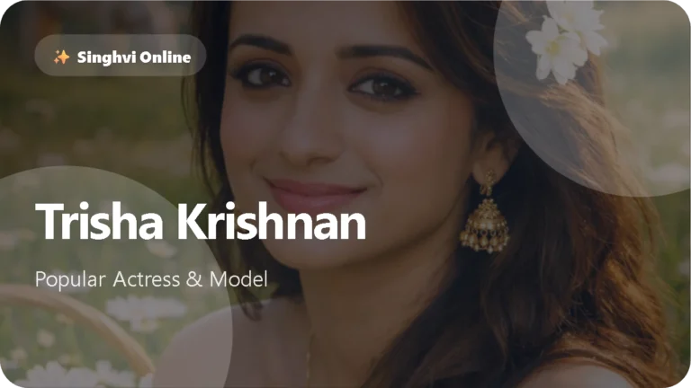 Trisha Krishnan